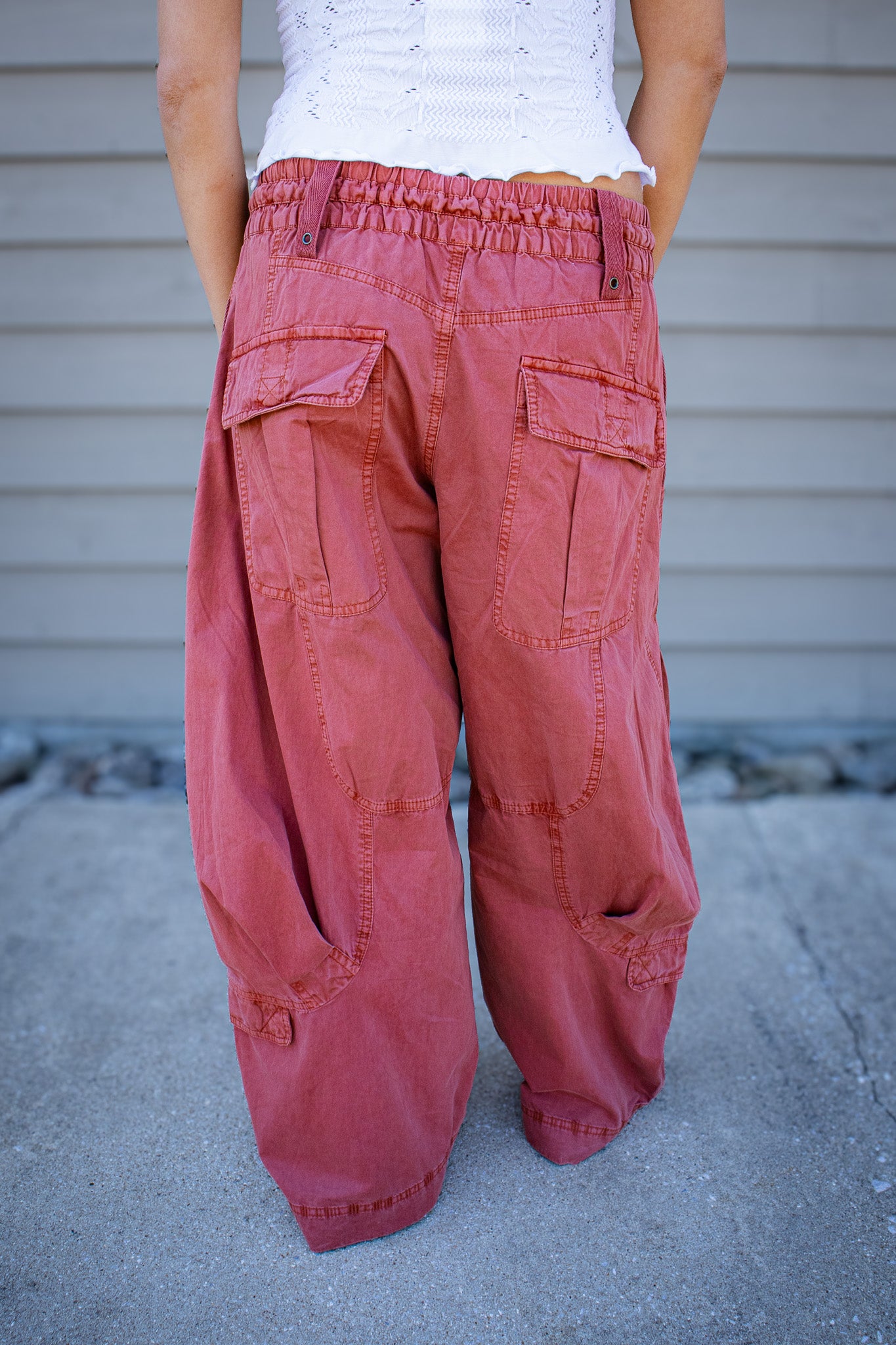 Free People We The Free Onset Cargo Parachute Pants – Paper Lantern