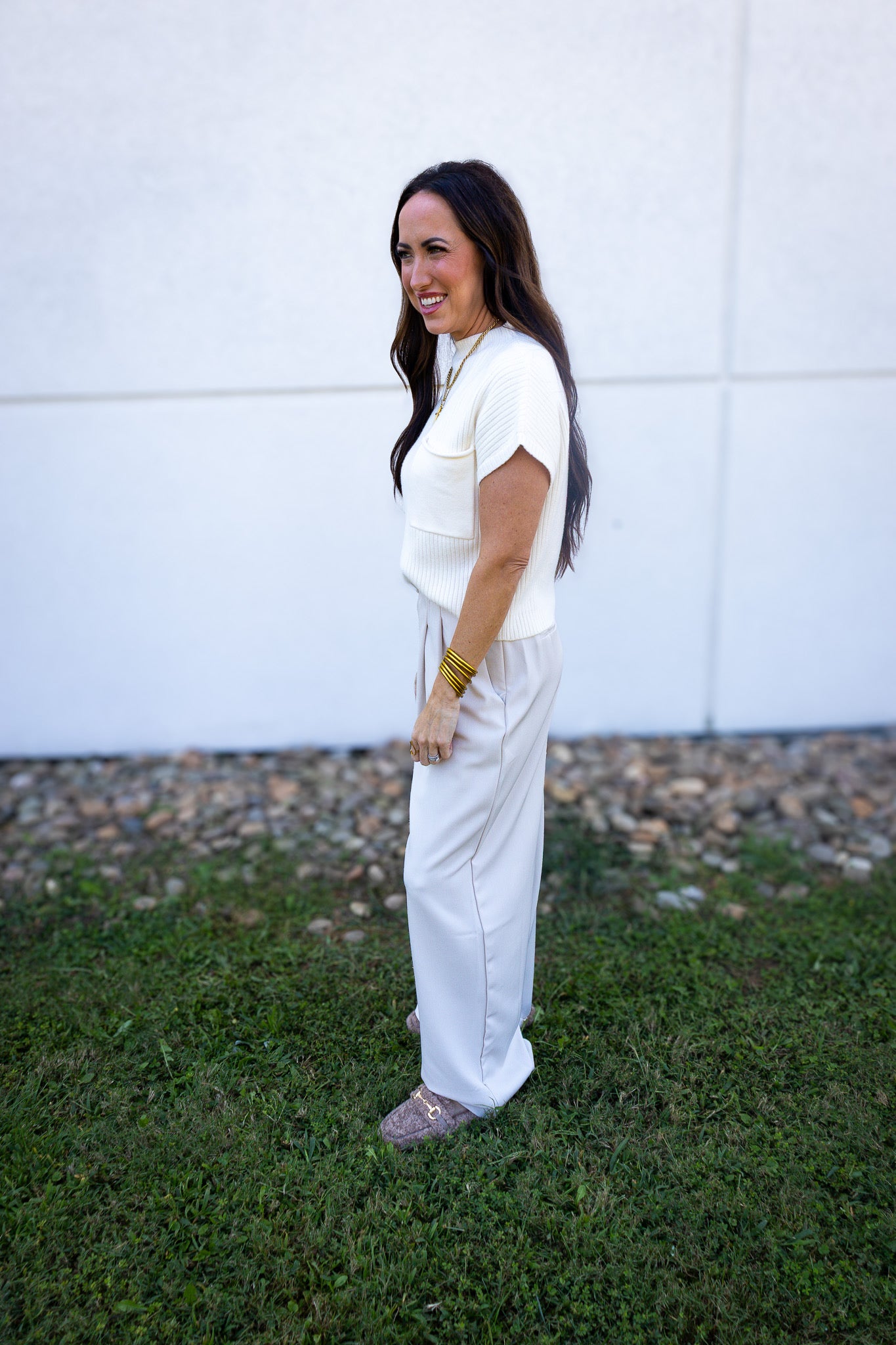 Vanilla Comfort Sweater Top