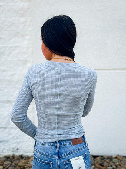 Free People - Going Places Cardi - PEARL BLUE