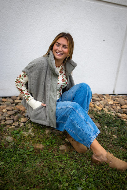 Free People - Pretty Little Thermal - SAND COMBO FOLK VINE