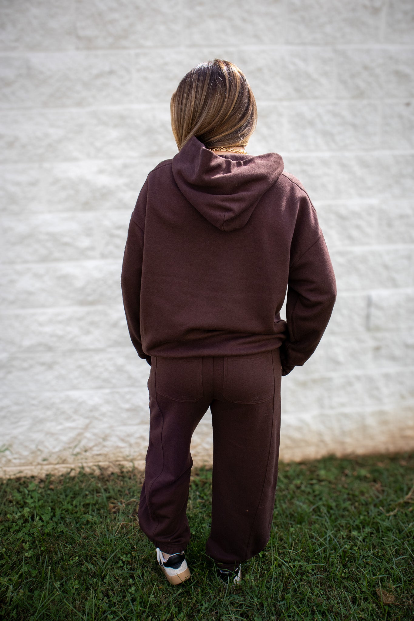 It Girl Oversized Fleece Hoodie - ESPRESSO