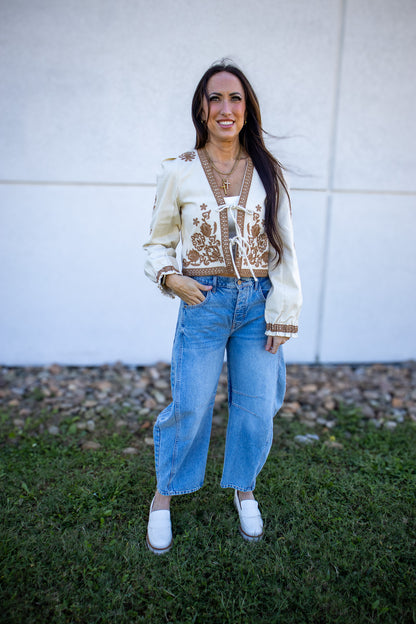 Boho Bloom Jacket