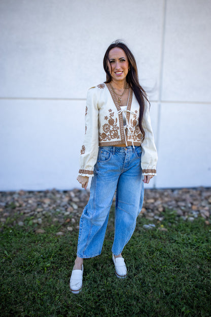 Boho Bloom Jacket