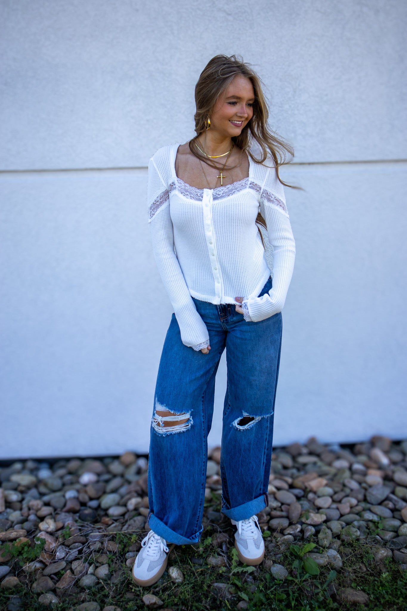 Free People - Let's Party Cardi - CLEAN IVORY