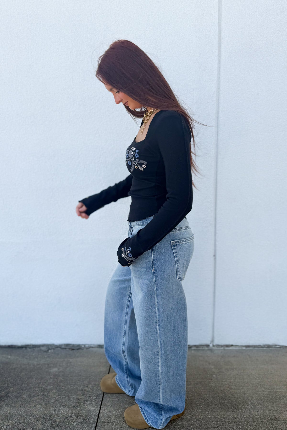 Hidden - Alyx Vintage Wash High Rise Baggy Jeans