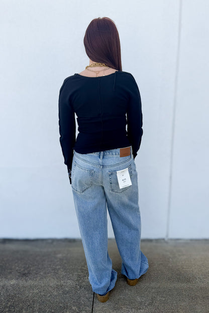 Hidden - Alyx Vintage Wash High Rise Baggy Jeans