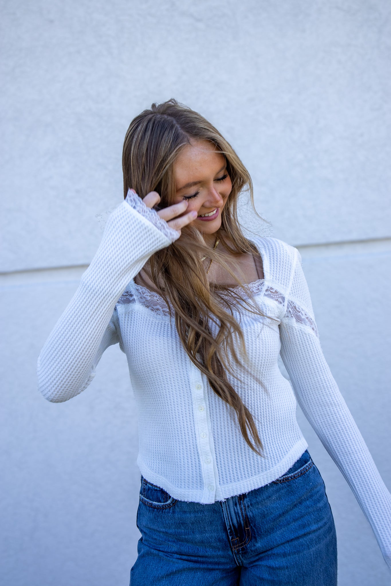 Free People - Let's Party Cardi - CLEAN IVORY