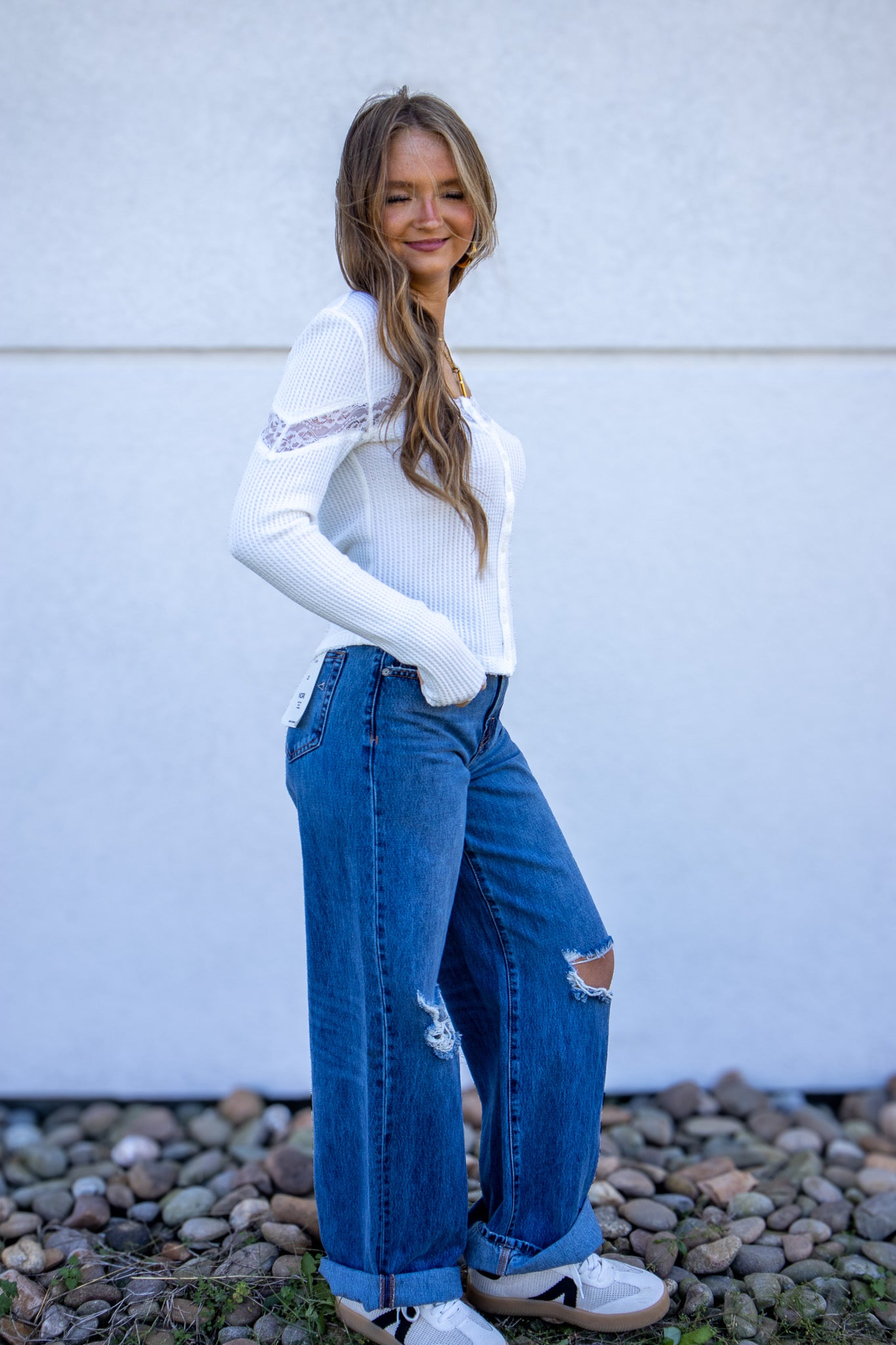 Free People - Let's Party Cardi - CLEAN IVORY