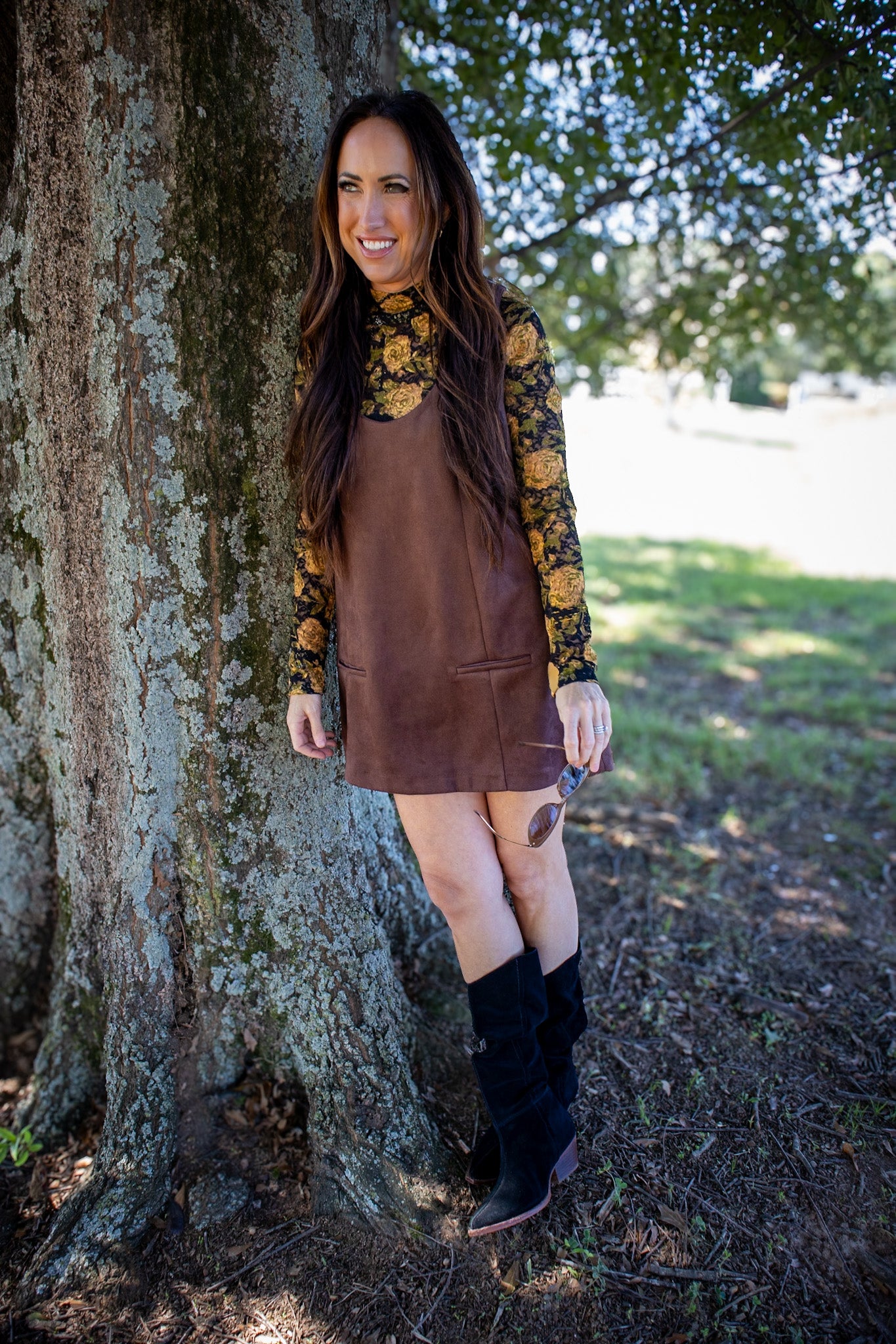 Free People - Lyric Long Sleeve - BLACK COMBO