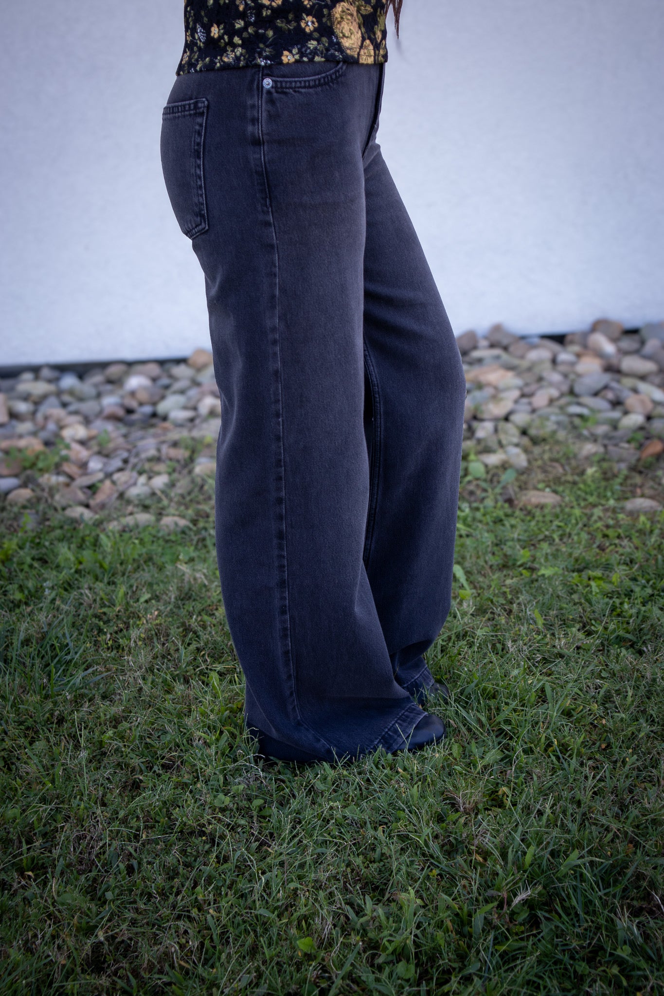 Free People - Stride Jean - MILES TO GO (GREY)