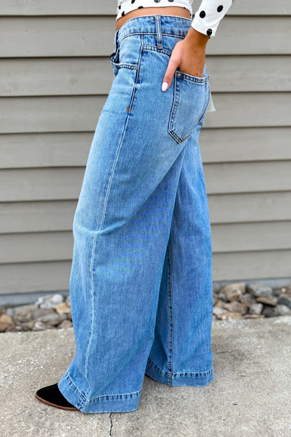 Hidden - NORI - Classic Wide Leg Jean