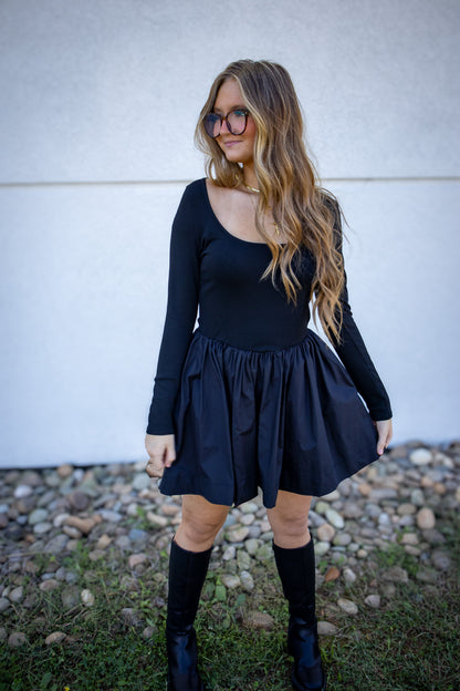 Classic Black Mini Dress