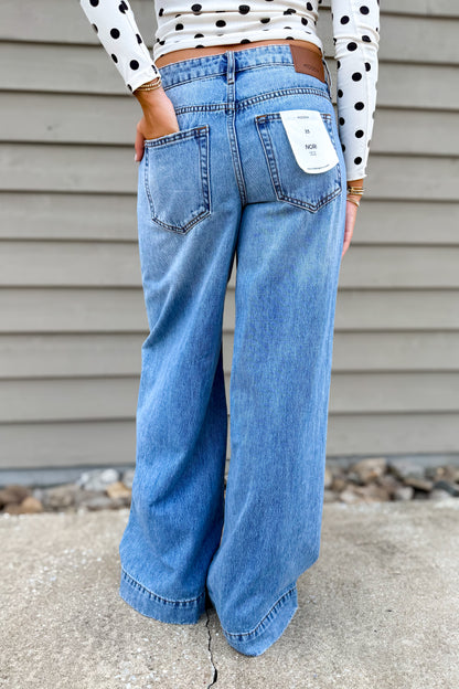 Hidden - NORI - Classic Wide Leg Jean