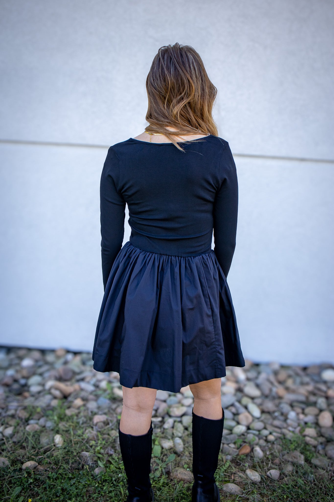 Classic Black Mini Dress