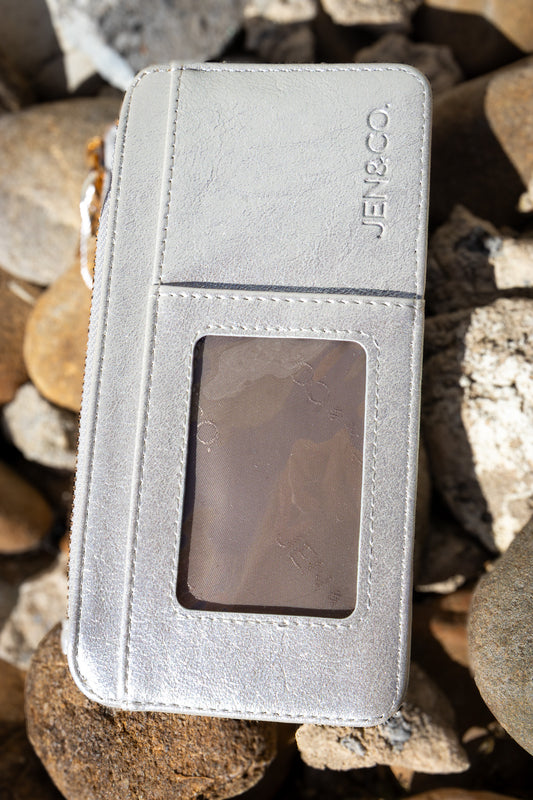 Saige Vegan Wallet - PEARL