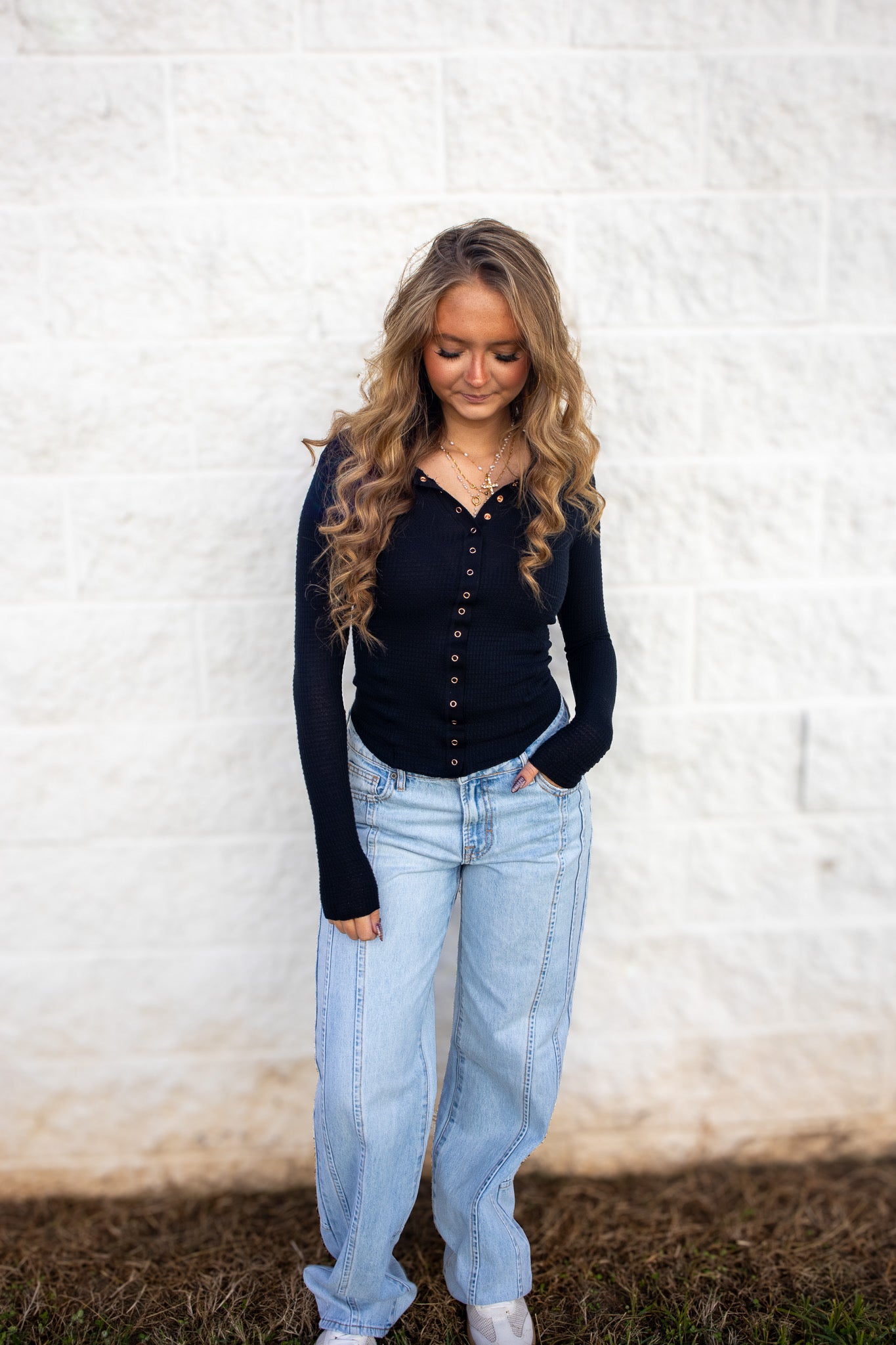 Free People - Going Places Cardi - BLACK