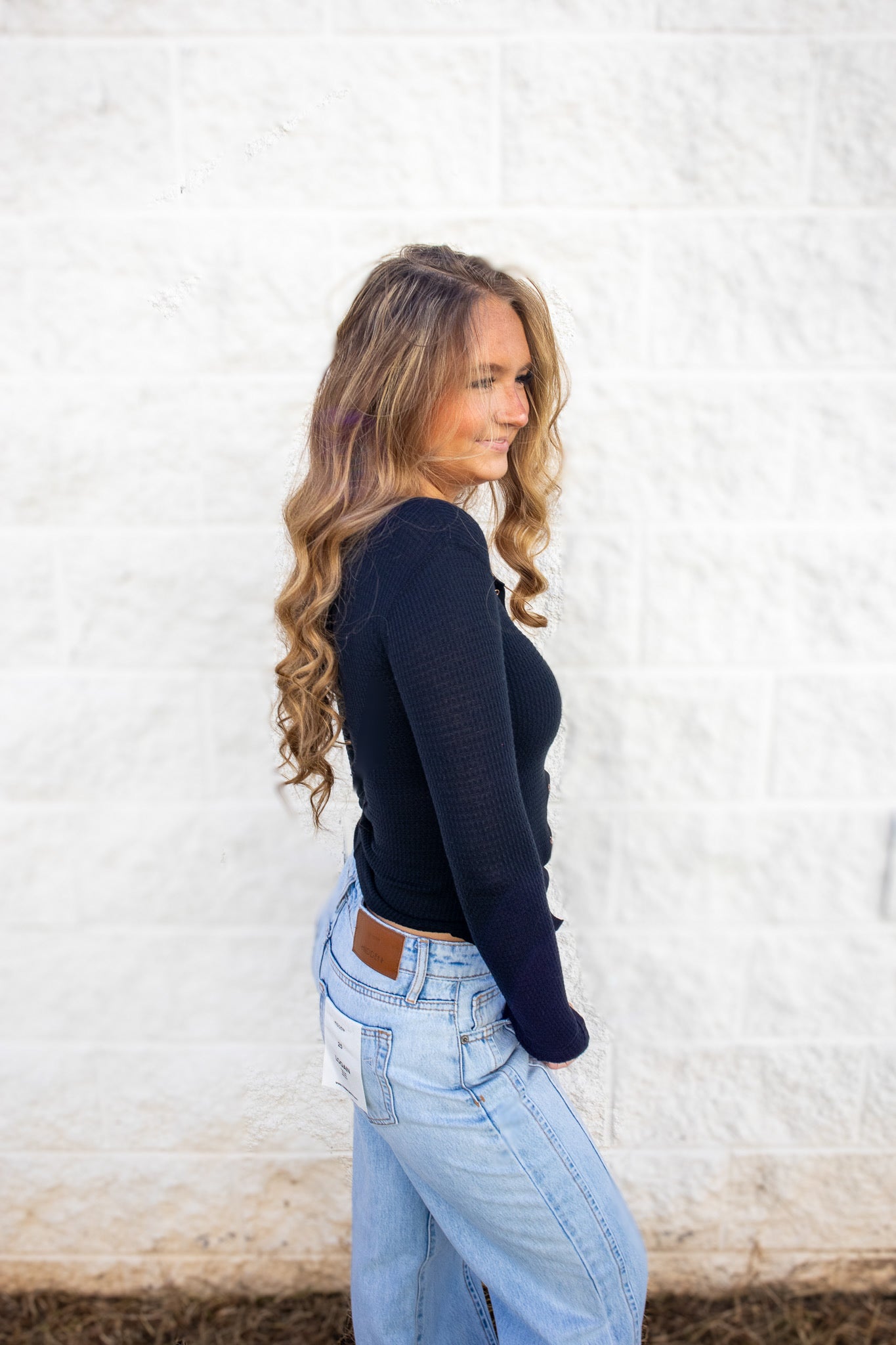 Free People - Going Places Cardi - BLACK