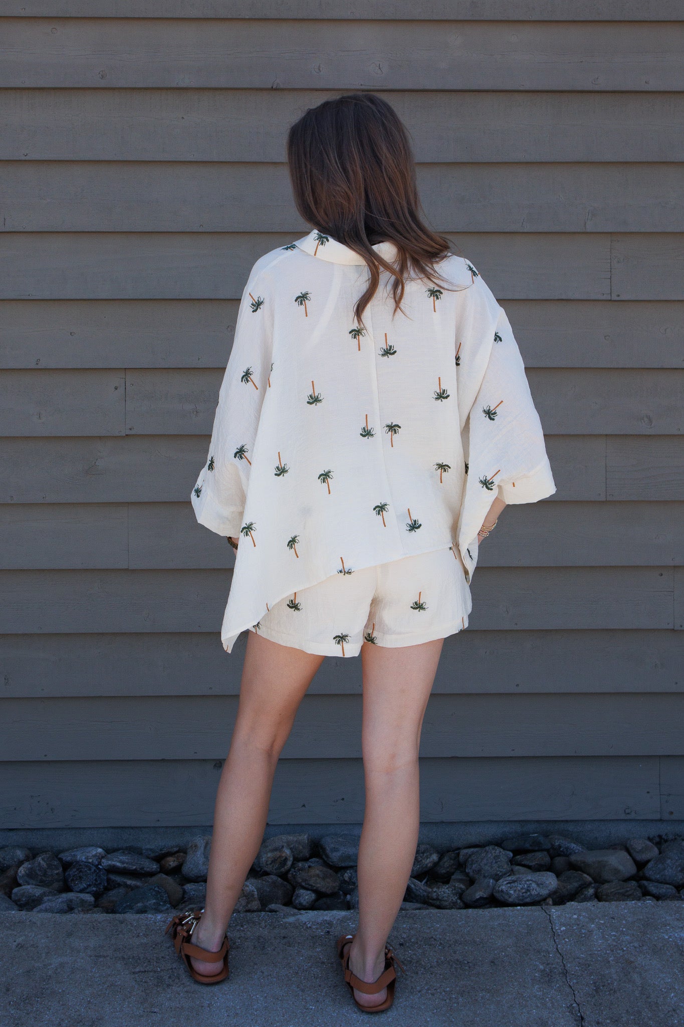 Palm Breeze Short Set