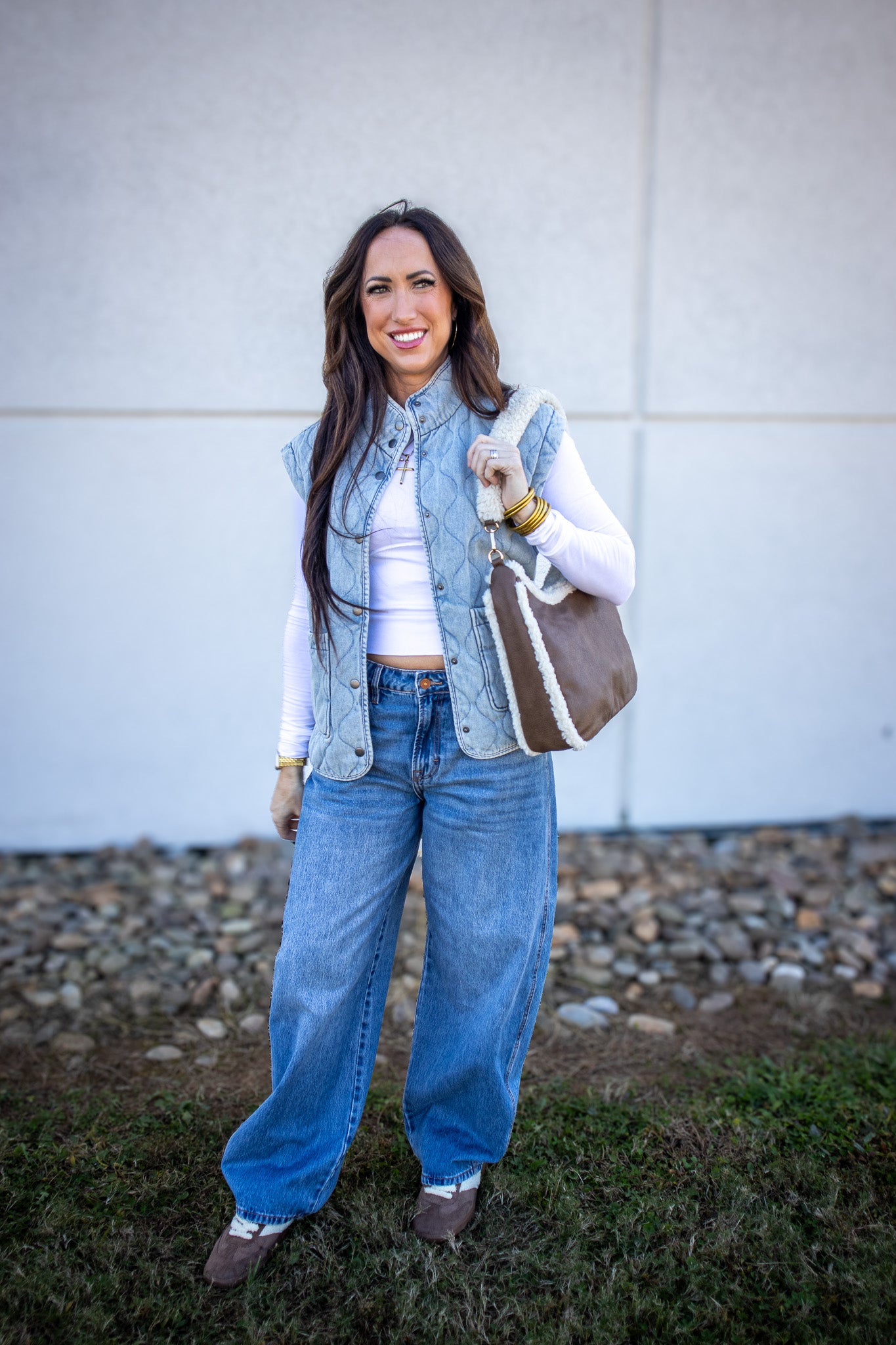 Darlin' Denim Quilted Vest