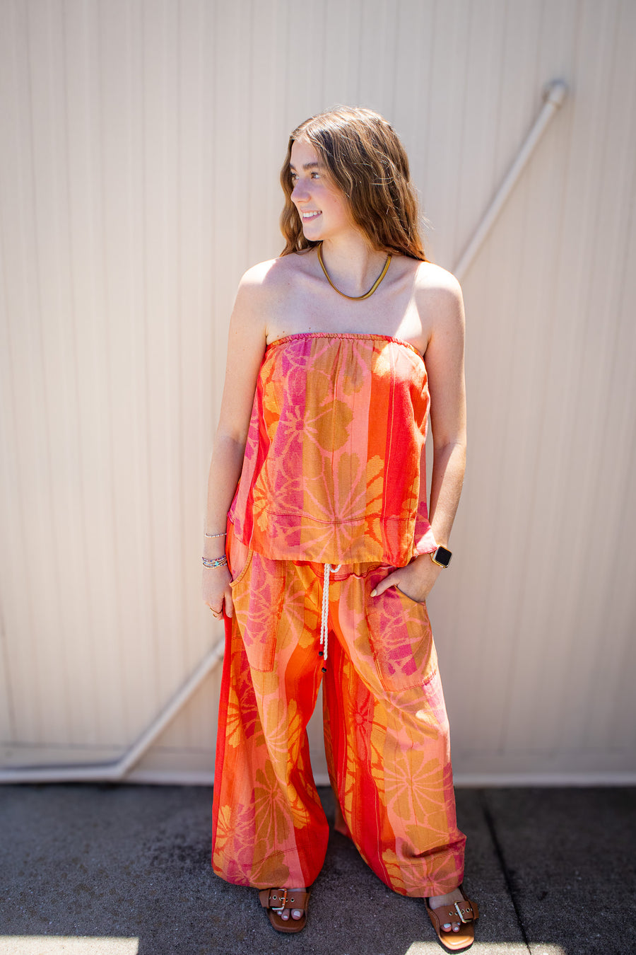 Free People- Devella Set-  Summer Combo