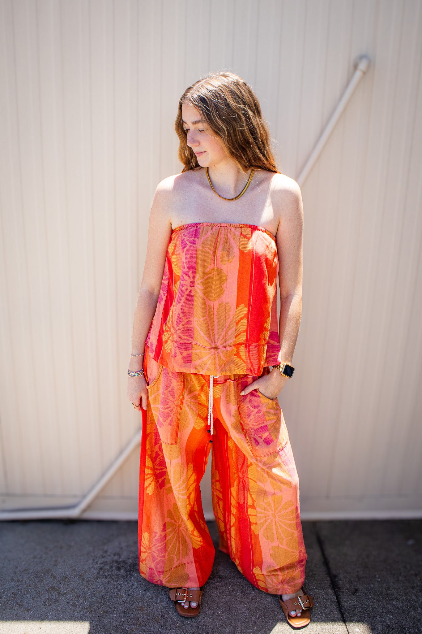 Free People- Devella Set-  Summer Combo