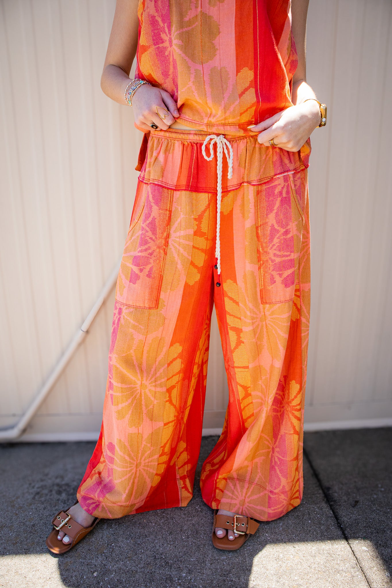 Free People- Devella Set-  Summer Combo