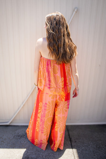 Free People- Devella Set-  Summer Combo