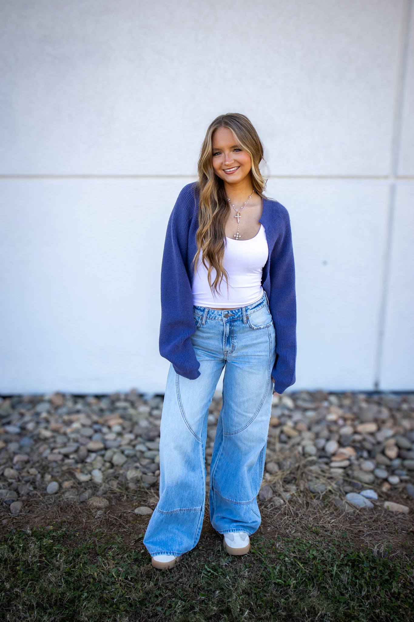 Blue Crush Sweater Shrug