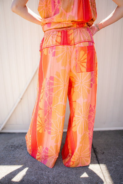 Free People- Devella Set-  Summer Combo