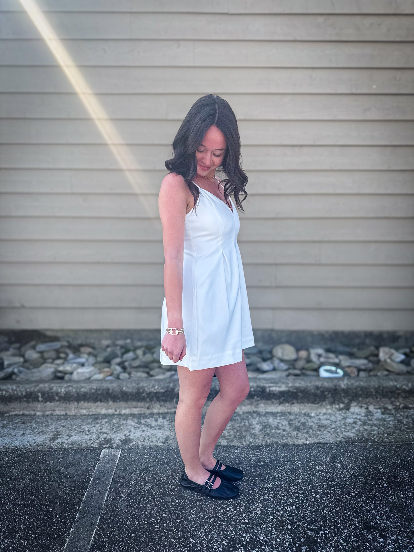 Sweet Grace White Mini Dress