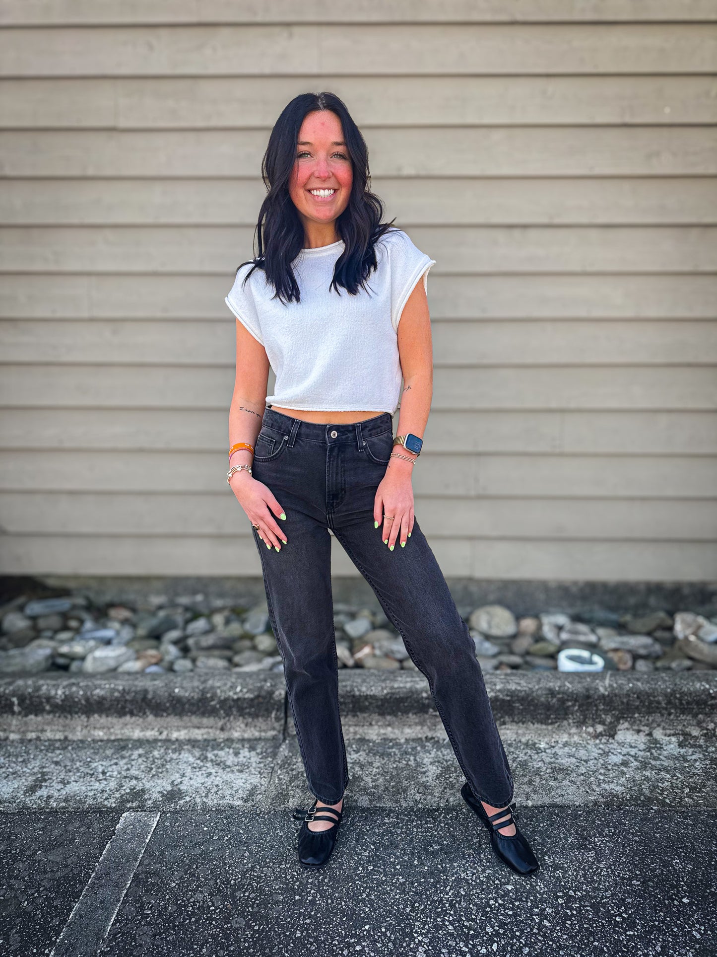 Soft & Simple White Top