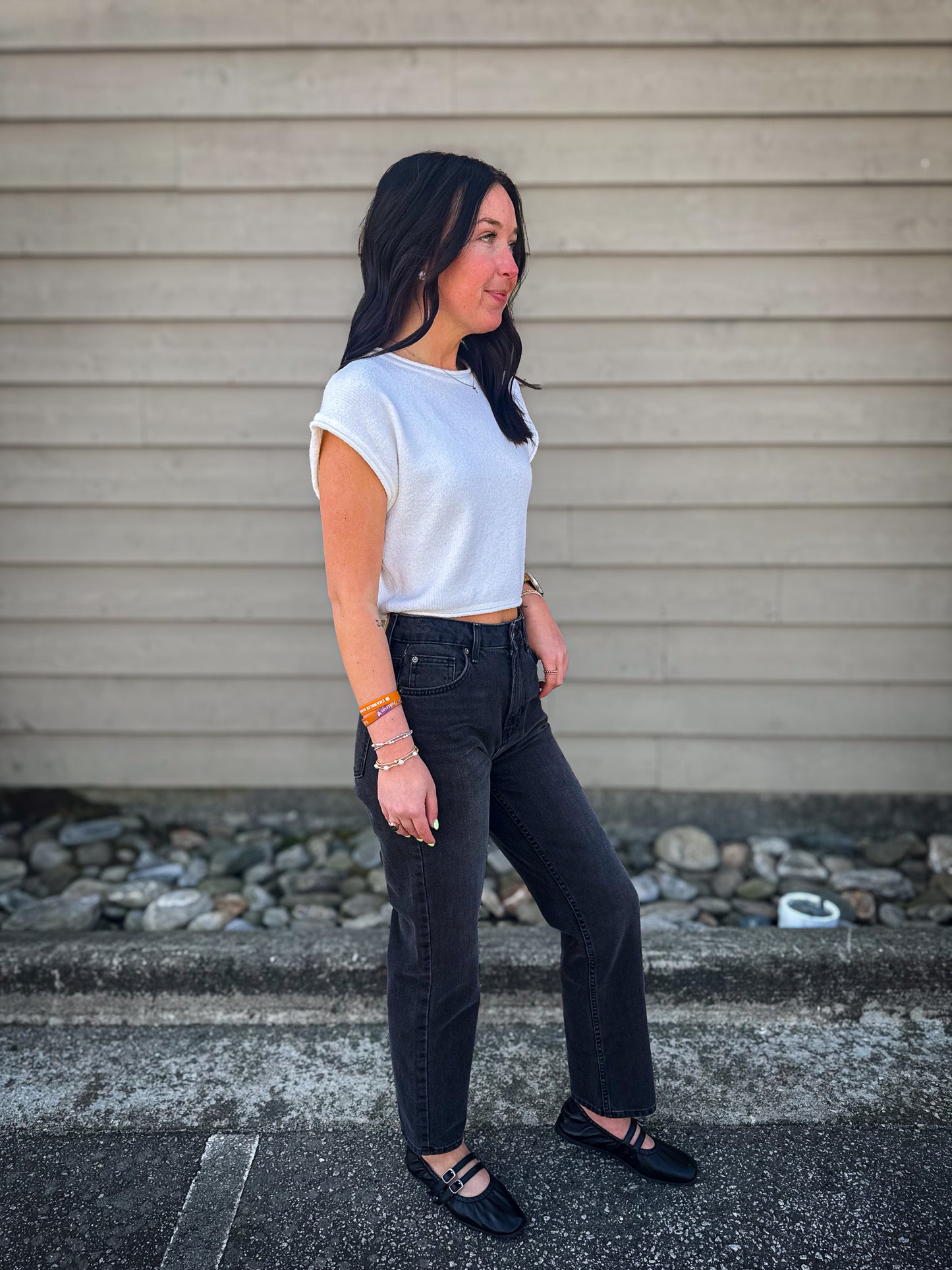 Soft & Simple White Top