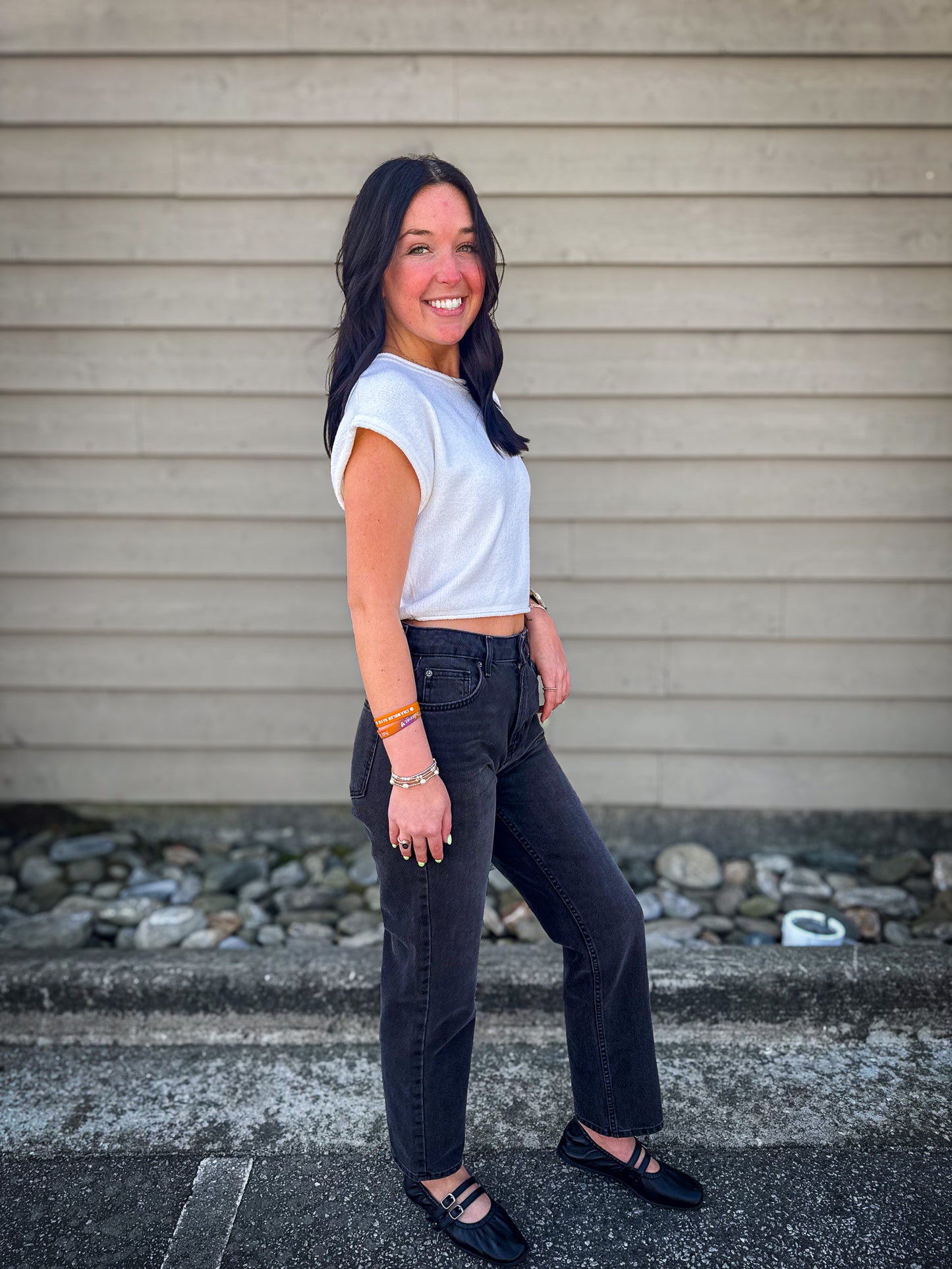 Soft & Simple White Top