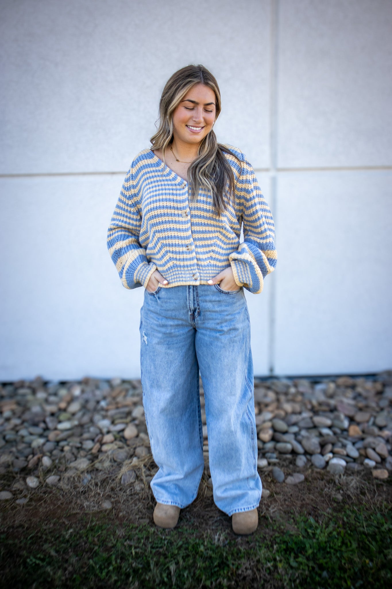 Lemon Sky Knit Cardigan