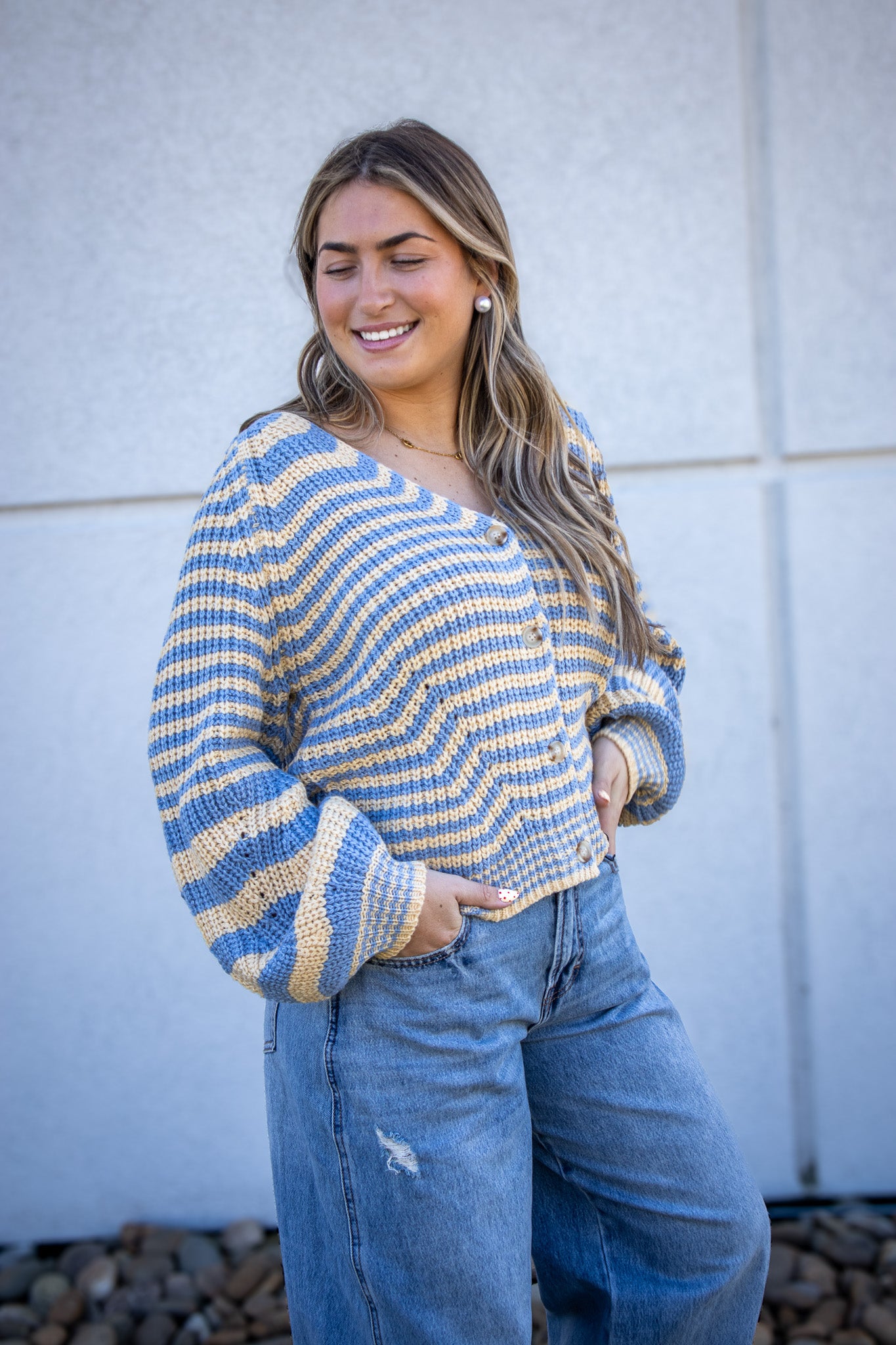 Lemon Sky Knit Cardigan
