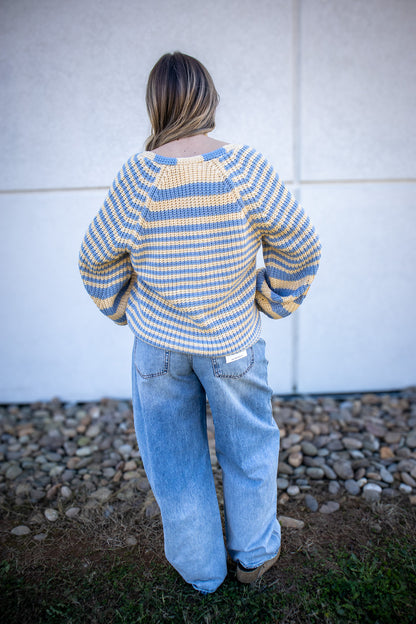 Lemon Sky Knit Cardigan