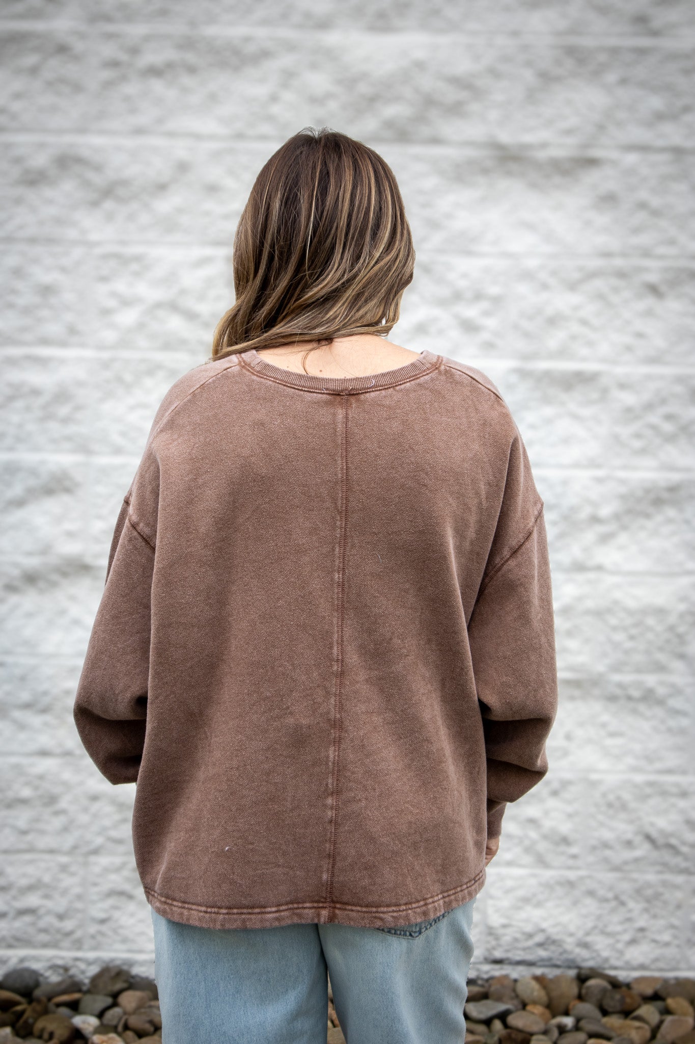 Brown Sugar V-Neck Pullover