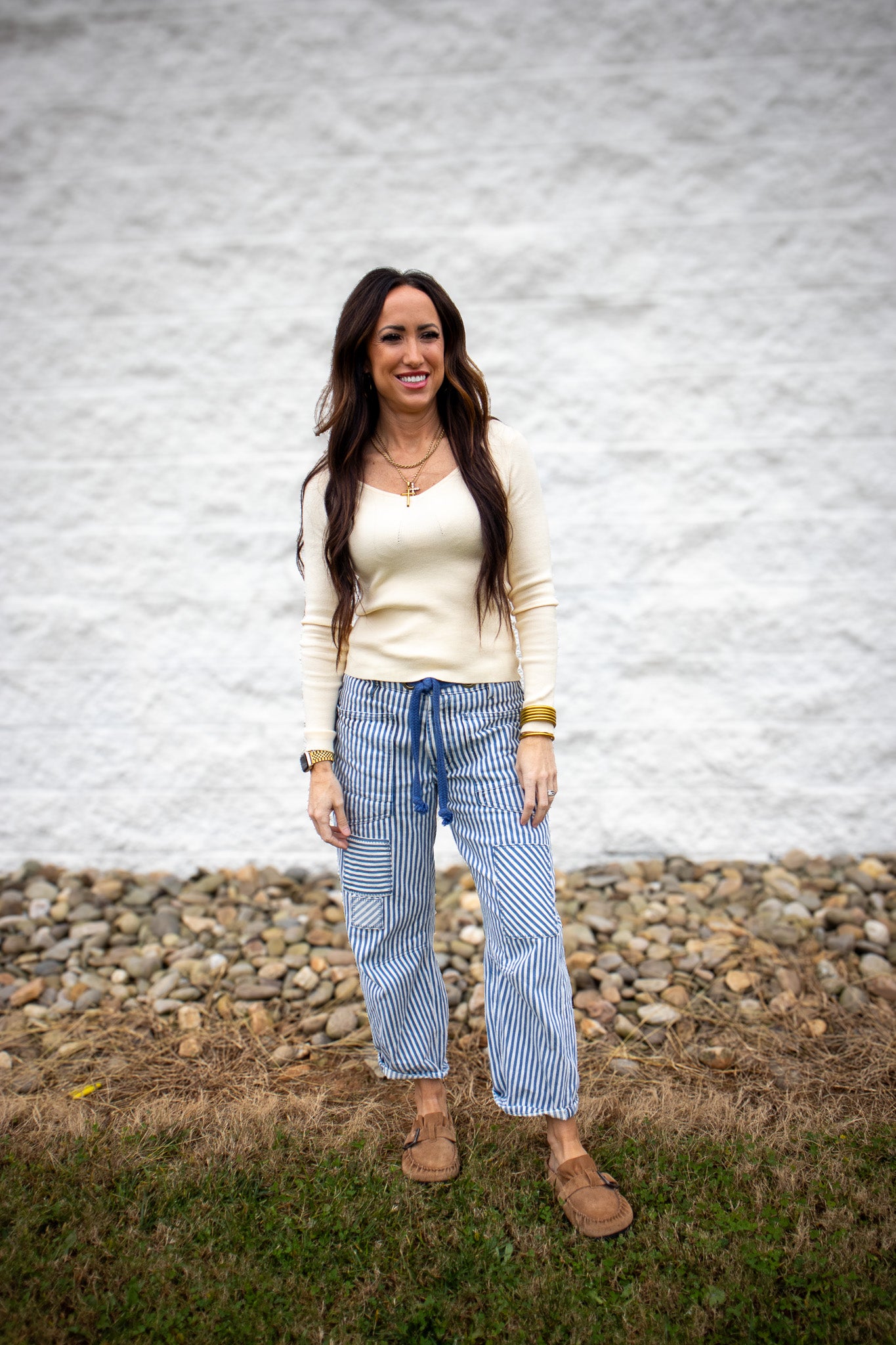 Secret Meadow Sweater - PALE CREAM YELLOW