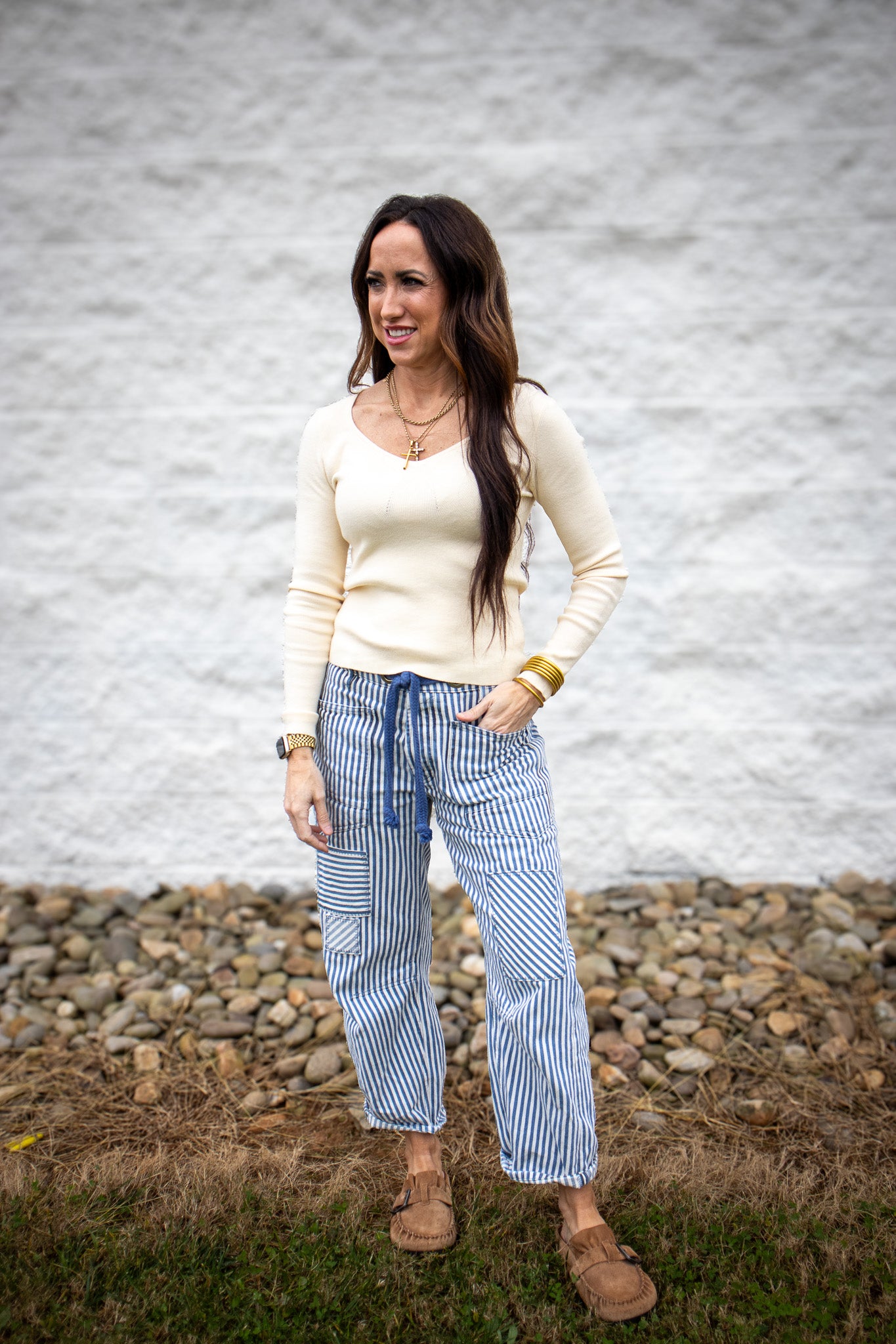 Secret Meadow Sweater - PALE CREAM YELLOW