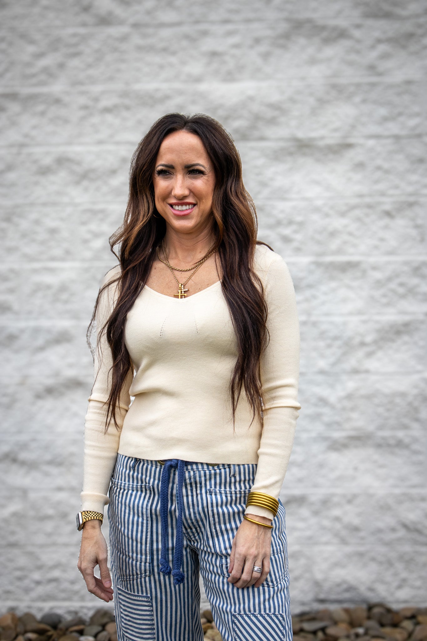 Secret Meadow Sweater - PALE CREAM YELLOW