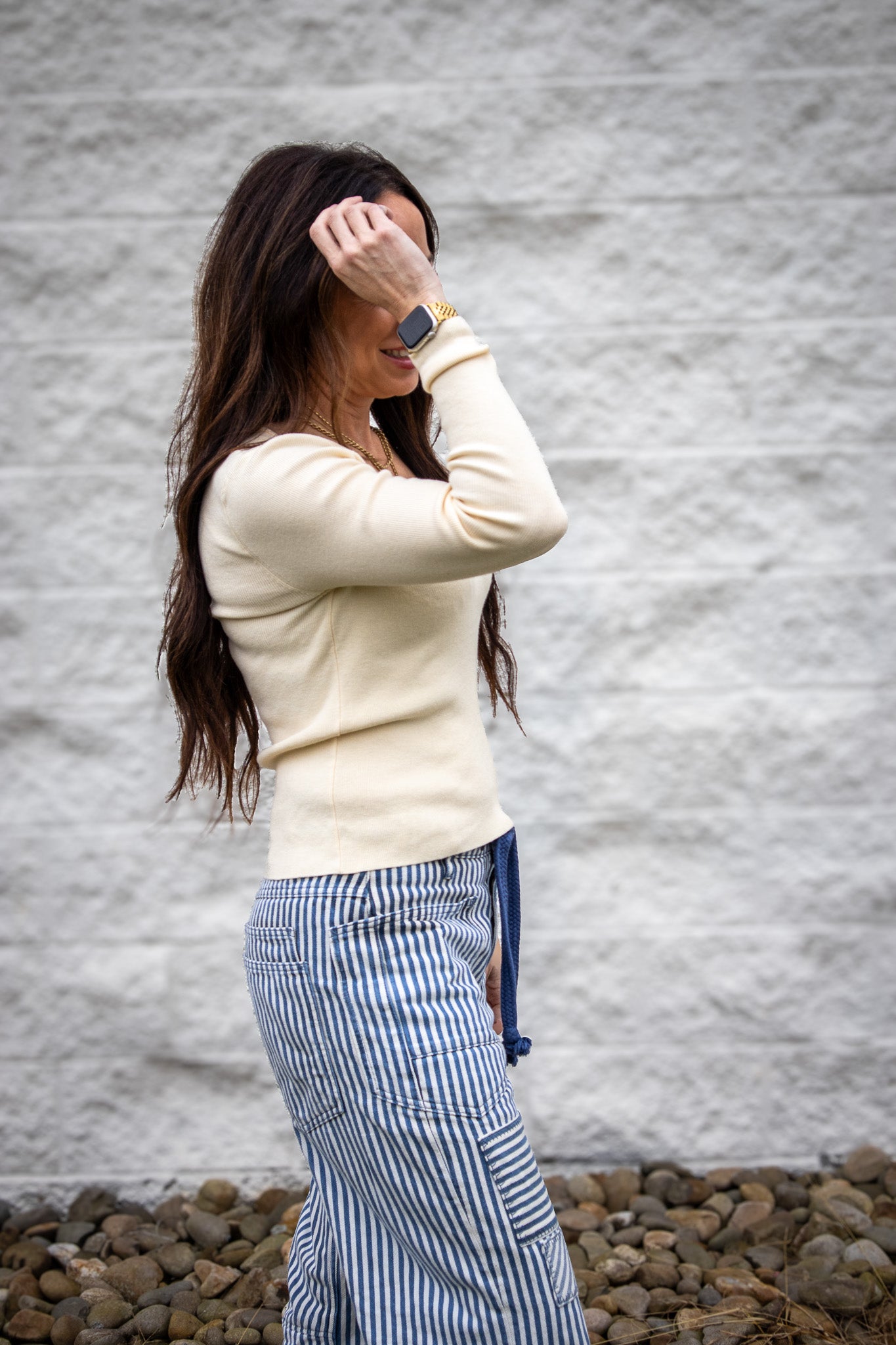 Secret Meadow Sweater - PALE CREAM YELLOW