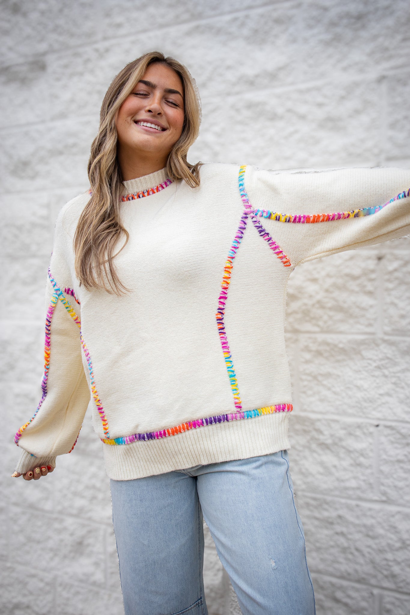 Follow the Rainbow Sweater