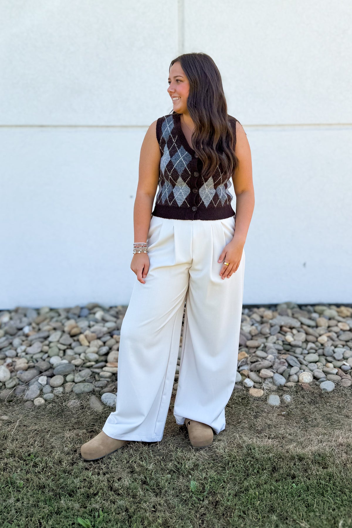 Autumn Argyle Sweater Vest
