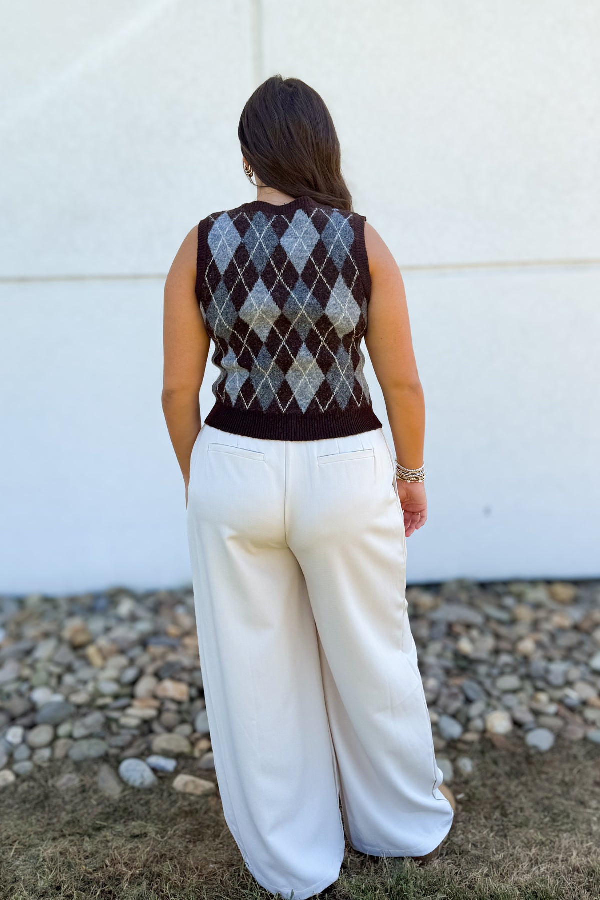 Autumn Argyle Sweater Vest