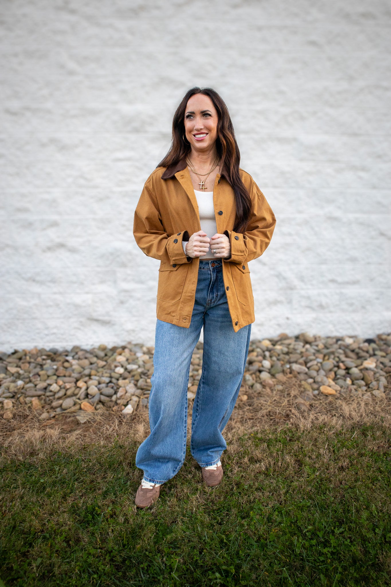 Autumn Leaves Barn Jacket