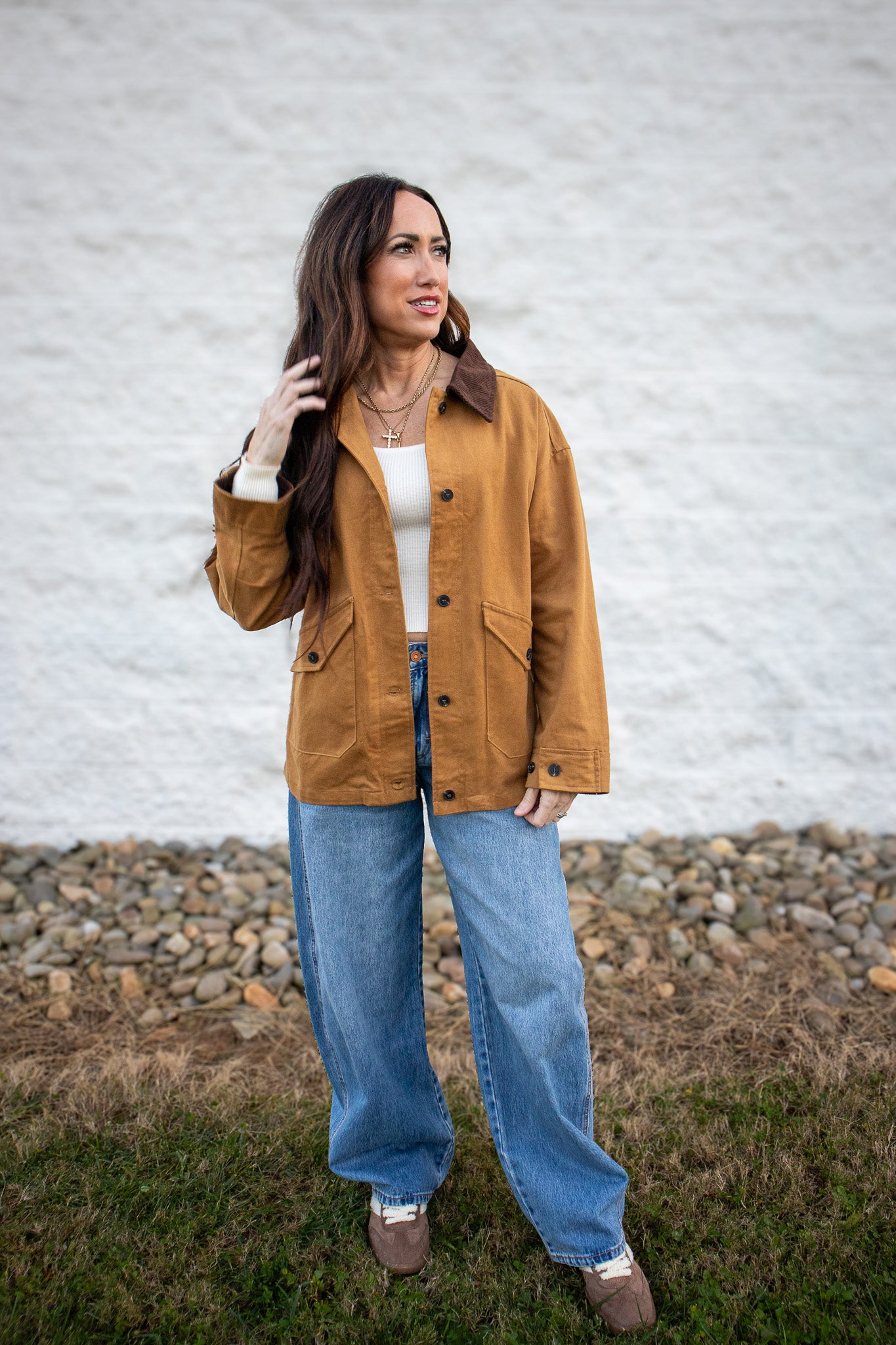 Autumn Leaves Barn Jacket