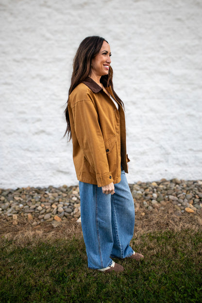 Autumn Leaves Barn Jacket