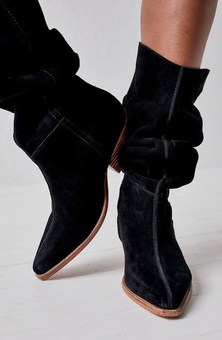 Free People - Sway Low Slouch Boot - Black