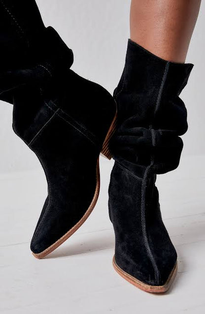 Free People - Sway Low Slouch Boot - Black