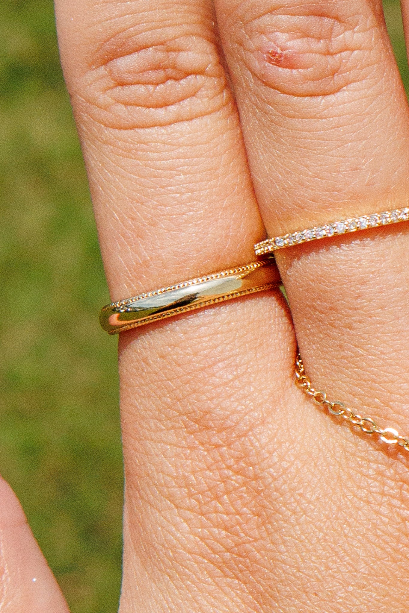 ADORN - Enduring Mercy Gold Band Ring